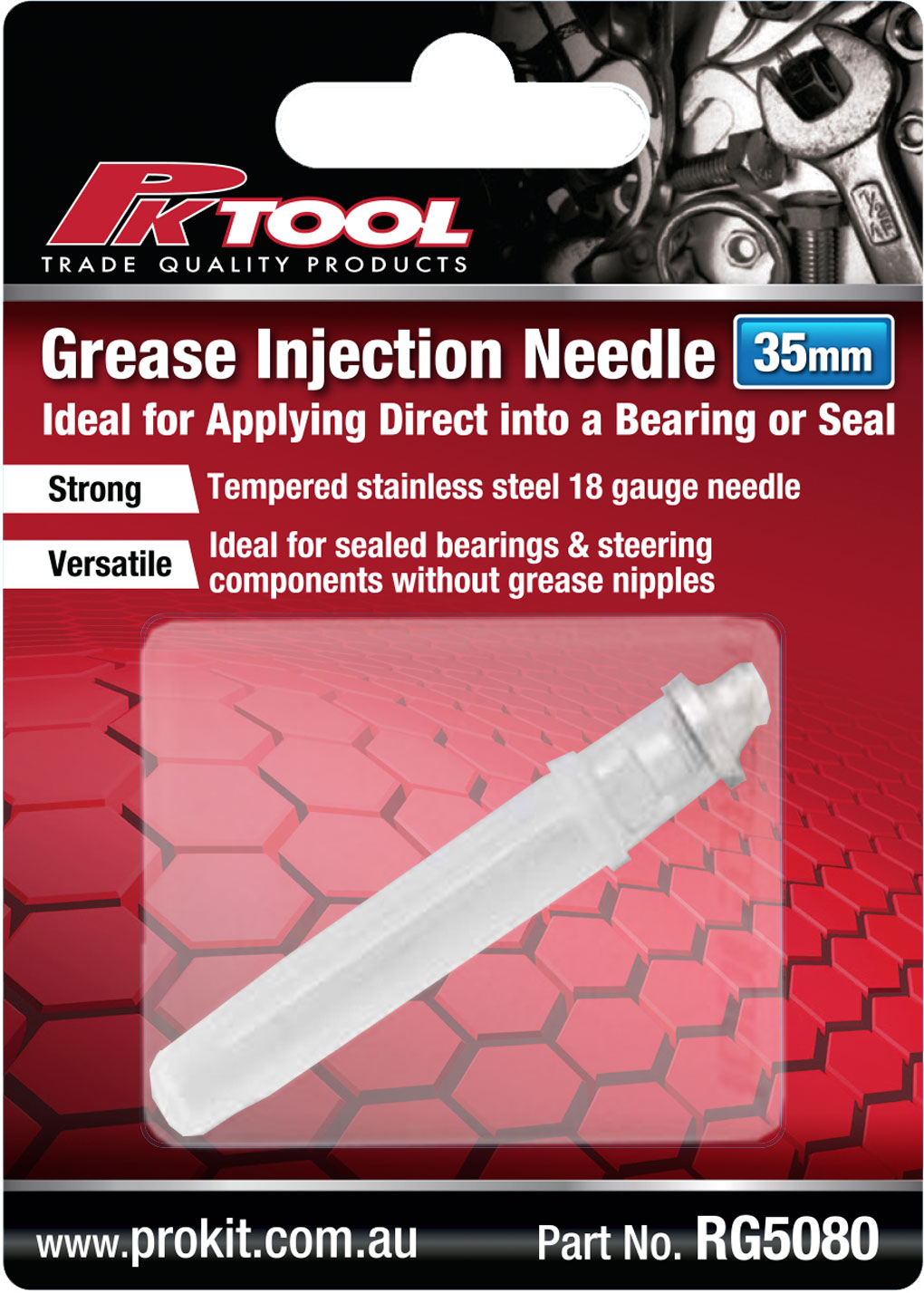 GREASE INJECTOR NEEDLE