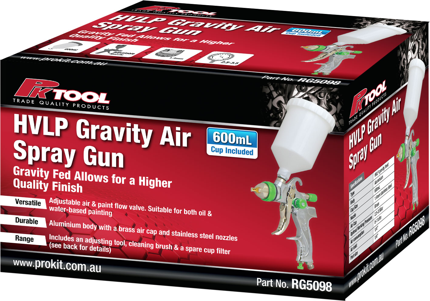 600mL Large Spray Gun