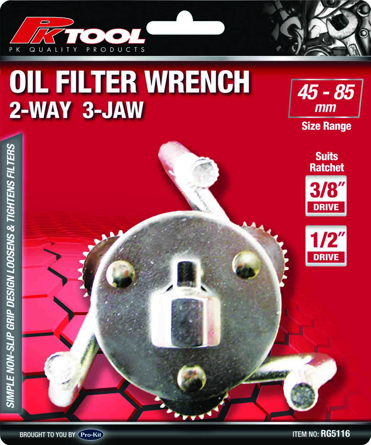 3 CLAW OIL FILTER WRENCH