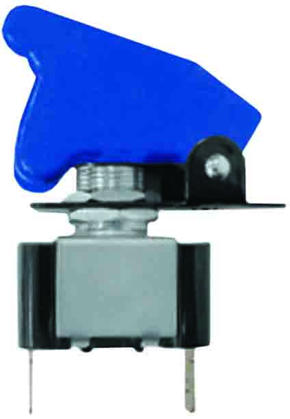 SWITCH – 2PIN METAL TOP GUN BLUE ON-OFF