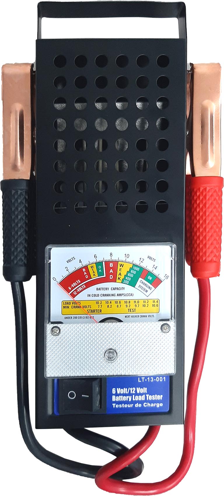 6/12v 100amp Battery Load Tester & Charging System Analyser