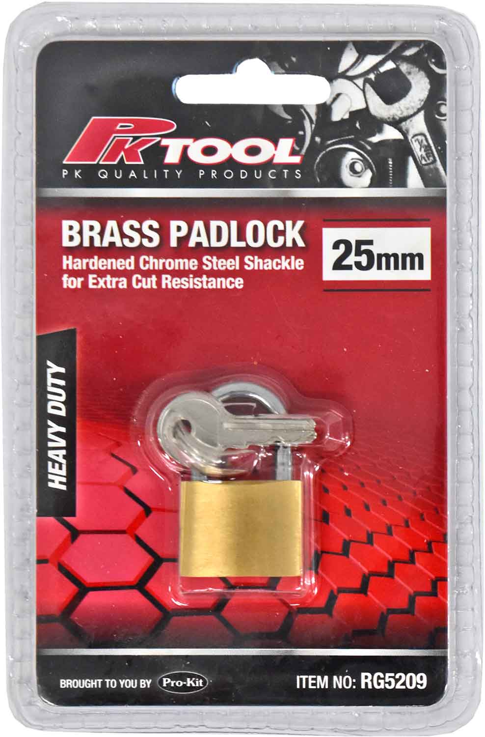 25mm Brass Padlock
