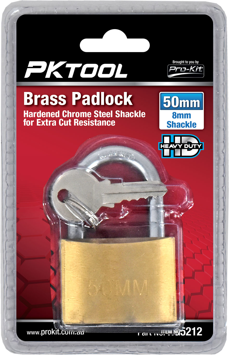 50mm Brass Padlock