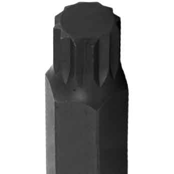 40pc 10mm Hex Star, Hex & Spline Set