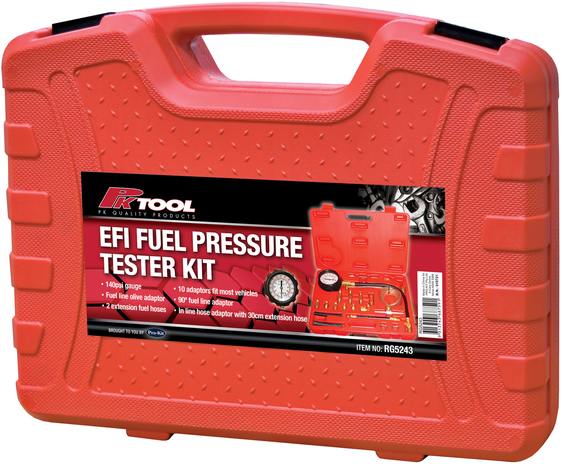 EFI FUEL PRESSURE TESTER KIT
