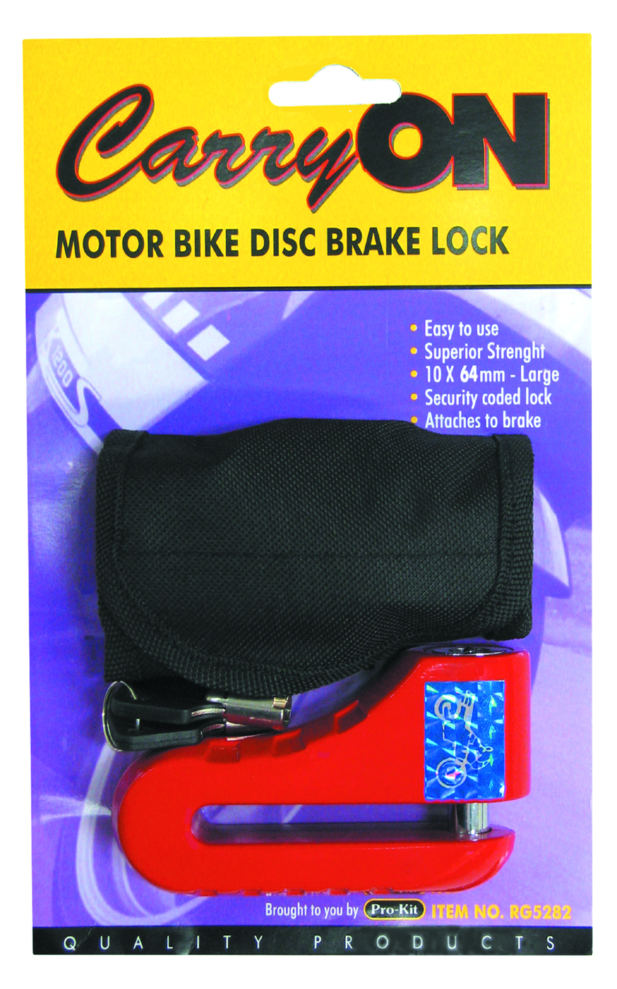 MOTORBIKE LARGE DISC BRAKE LOCK