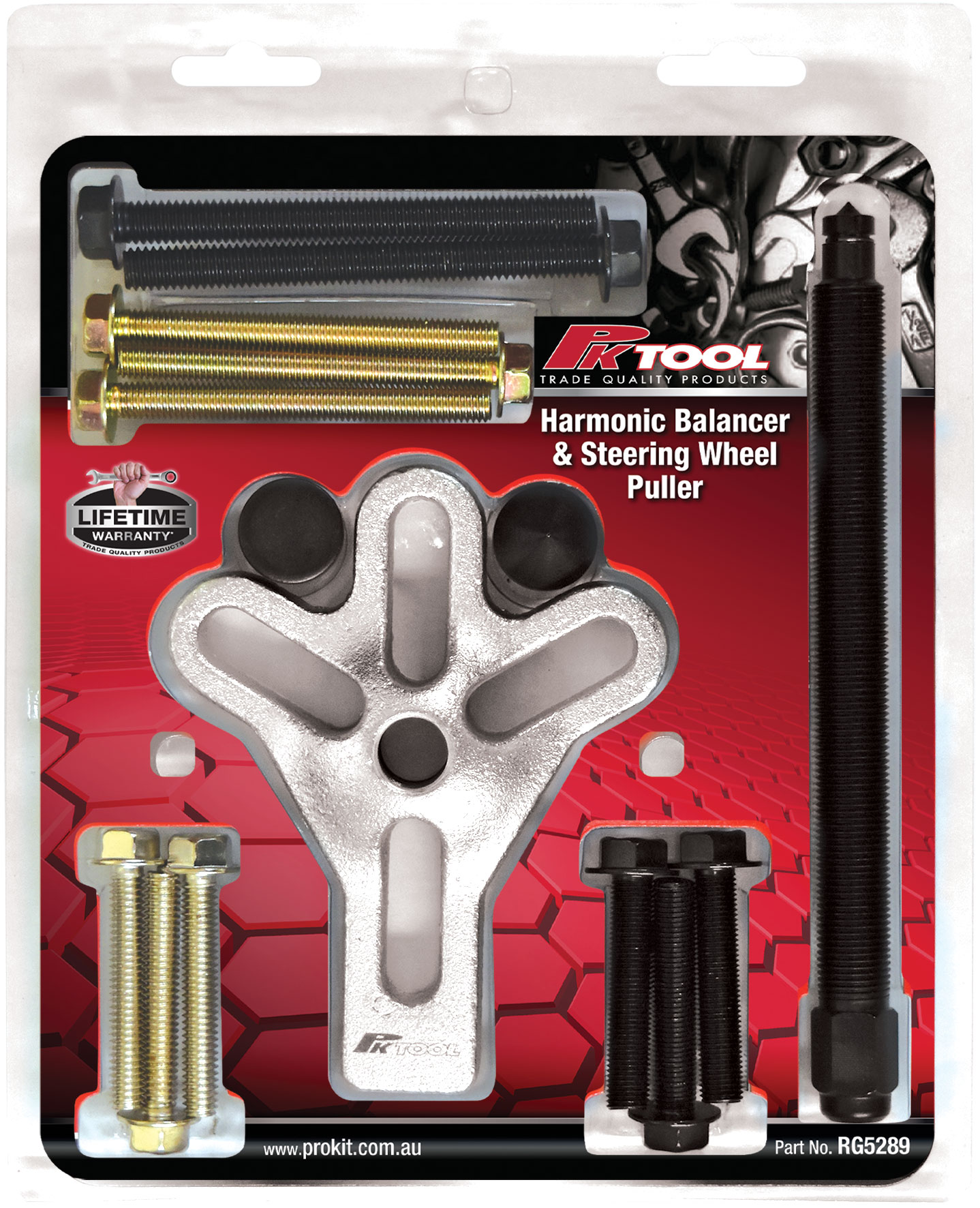 15pc HARMONIC BALANCER & STEERING WHEEL PULLER SET