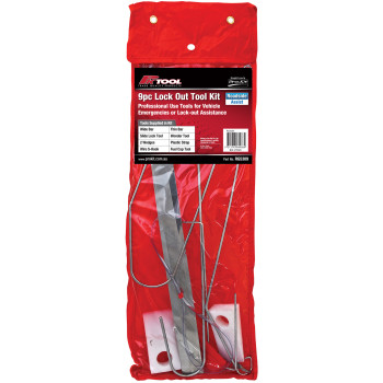 9pc Lock Out Tool Kit