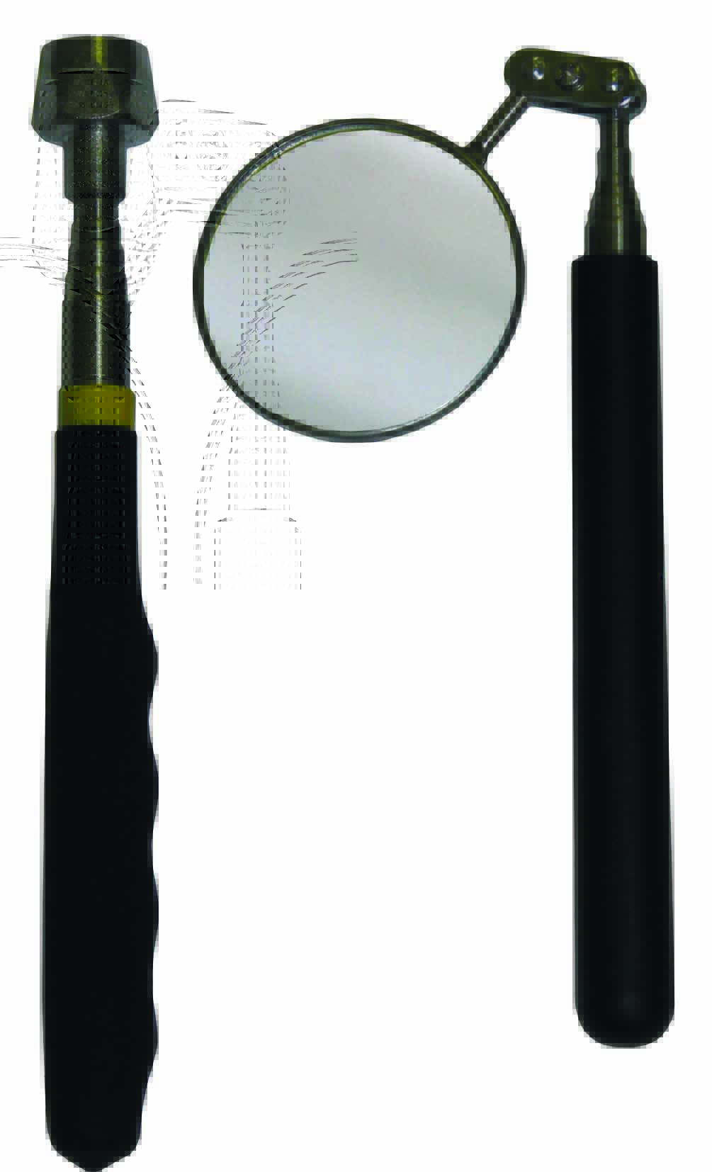 Pocket Tools In 12pc Pos Display 75cm Magnetic & Telescopic Pick Up Tool And 55mm Telescopic Inspection Mirror