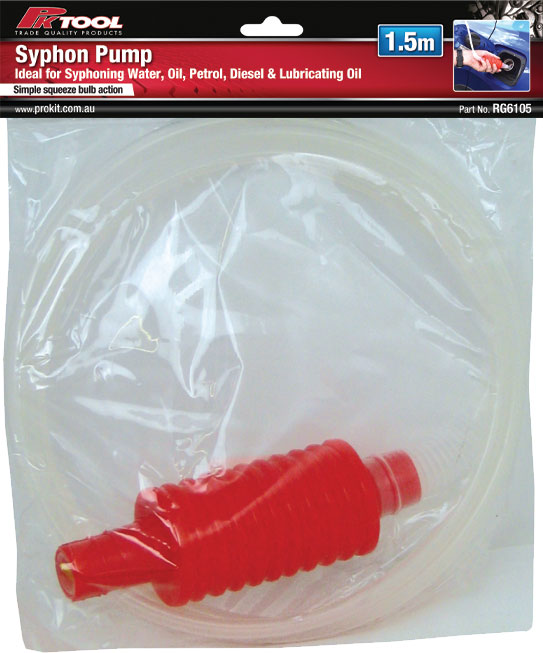 PLASTIC BULB SYPHON PUMP