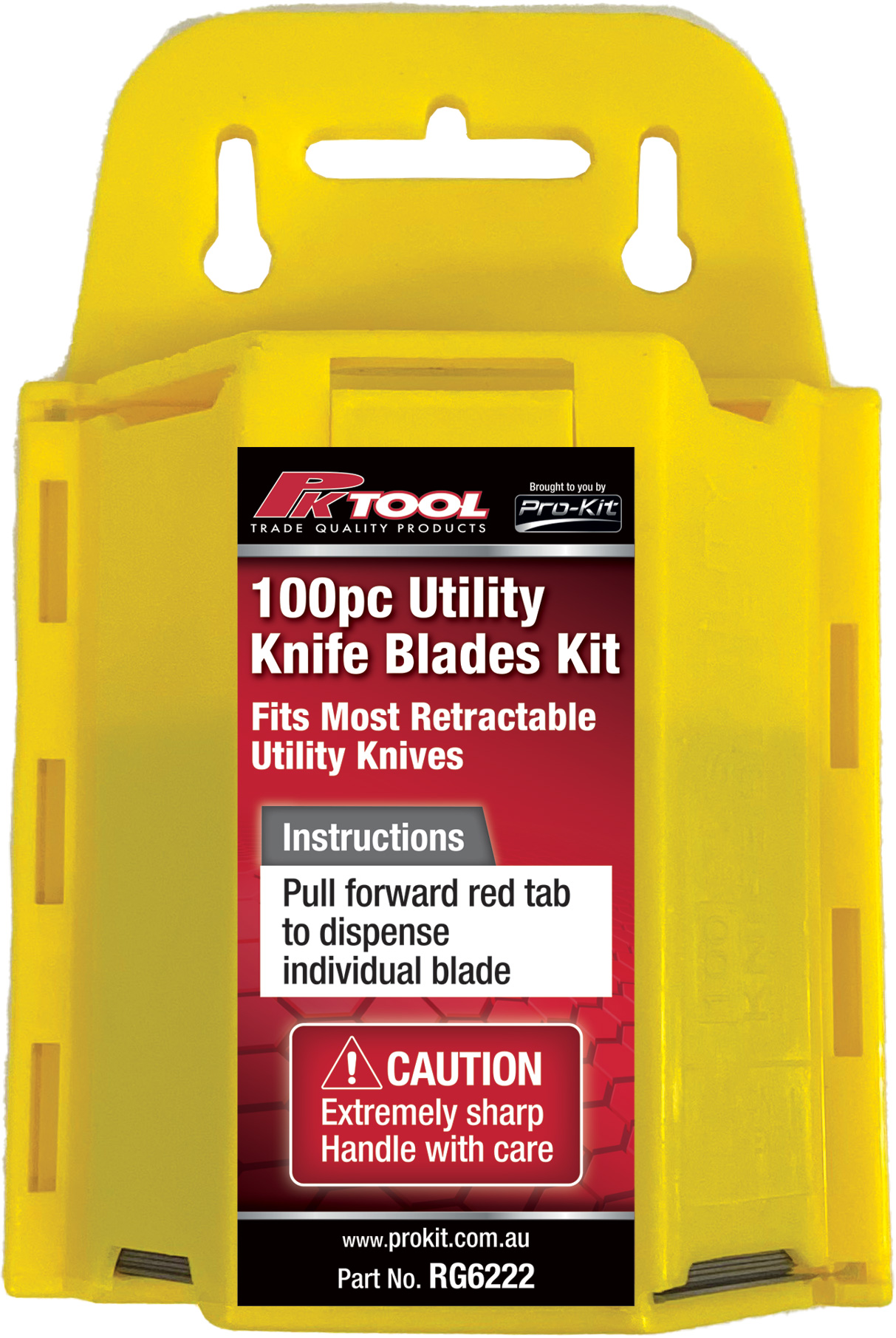 100pc Utility Knife Blades Kit