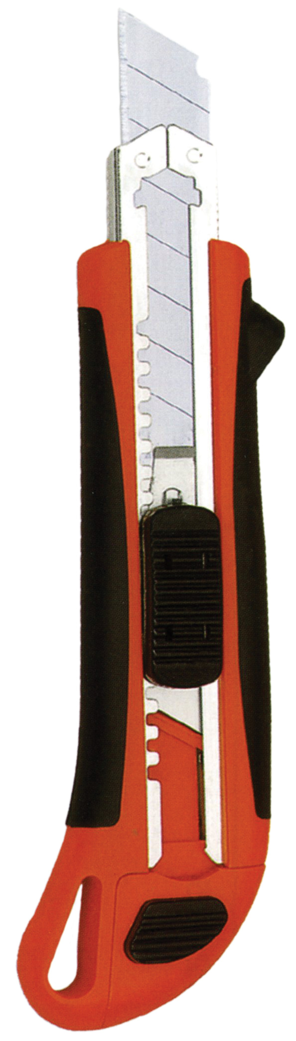 Heavy Duty Slide Knife with Three 18mm Snap-off Blades