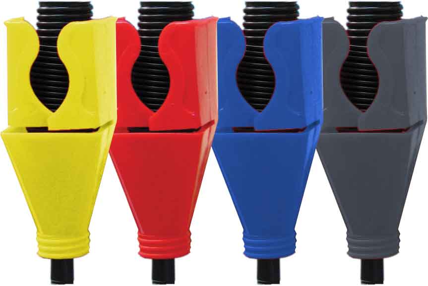 12pc POS EASY POUR BOTTLE-NECK FUNNEL