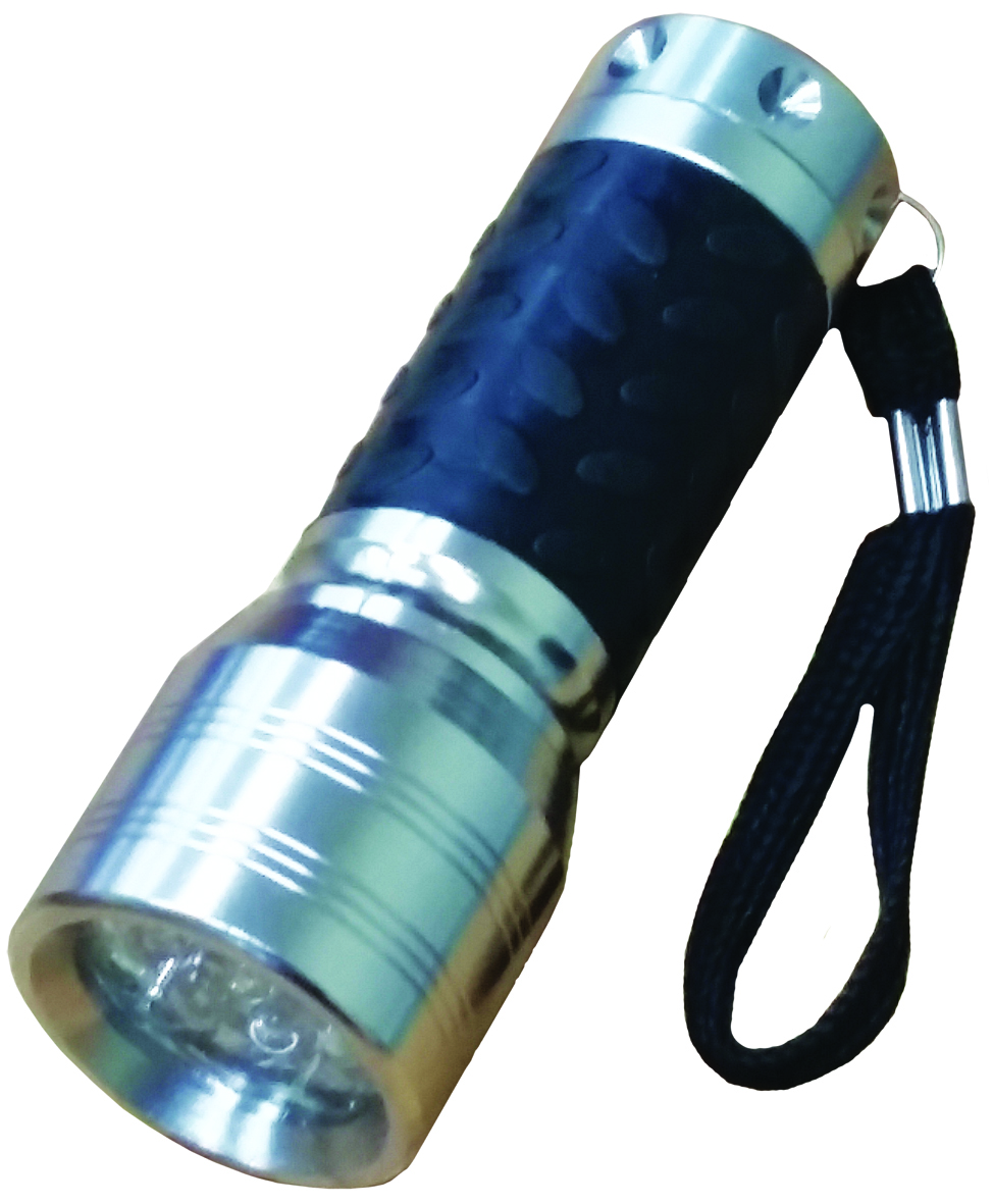 120mm 14LED Aluminium Torch