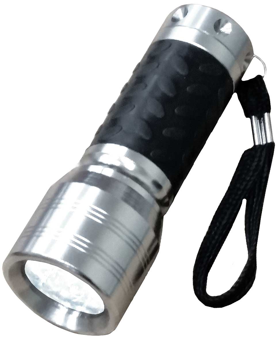 120mm 14LED Aluminium Torch