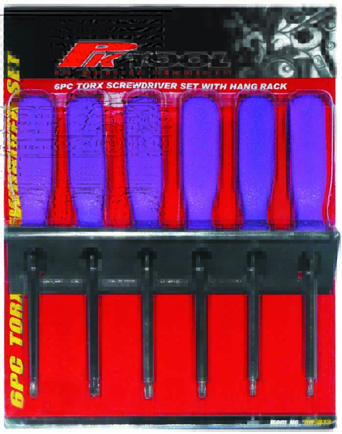 6pc Star Screwdriver Set