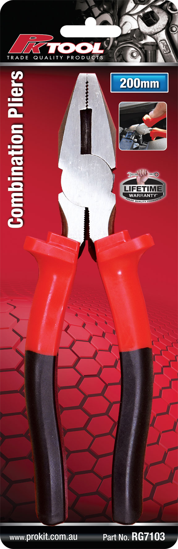 200mm (8”) COMBINATION PLIERS