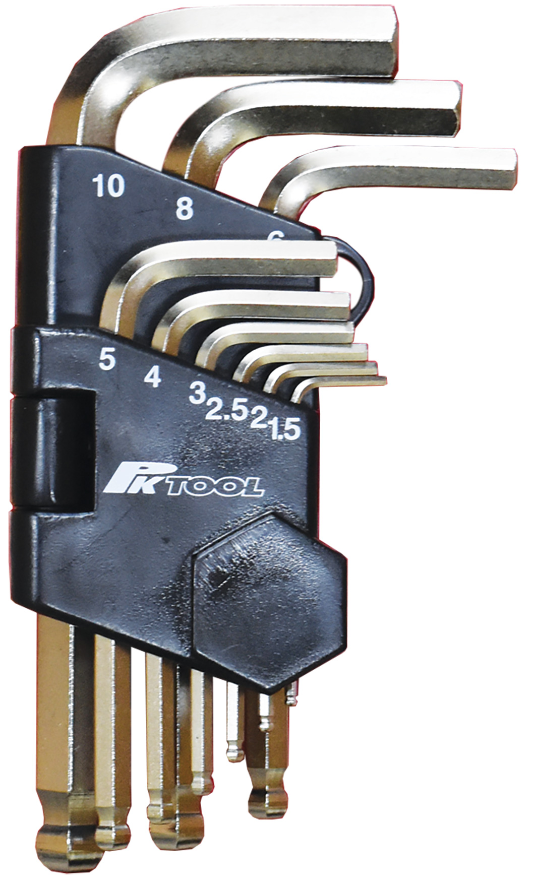 9pc Metric Stubby Ball End Hex Key Set