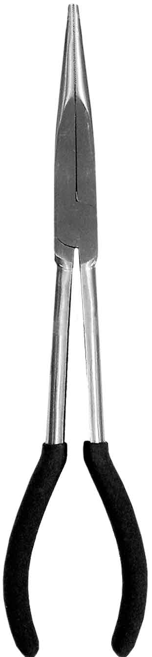 280mm (11”) STRAIGHT LONG NOSE LONG HANDLE PLIER