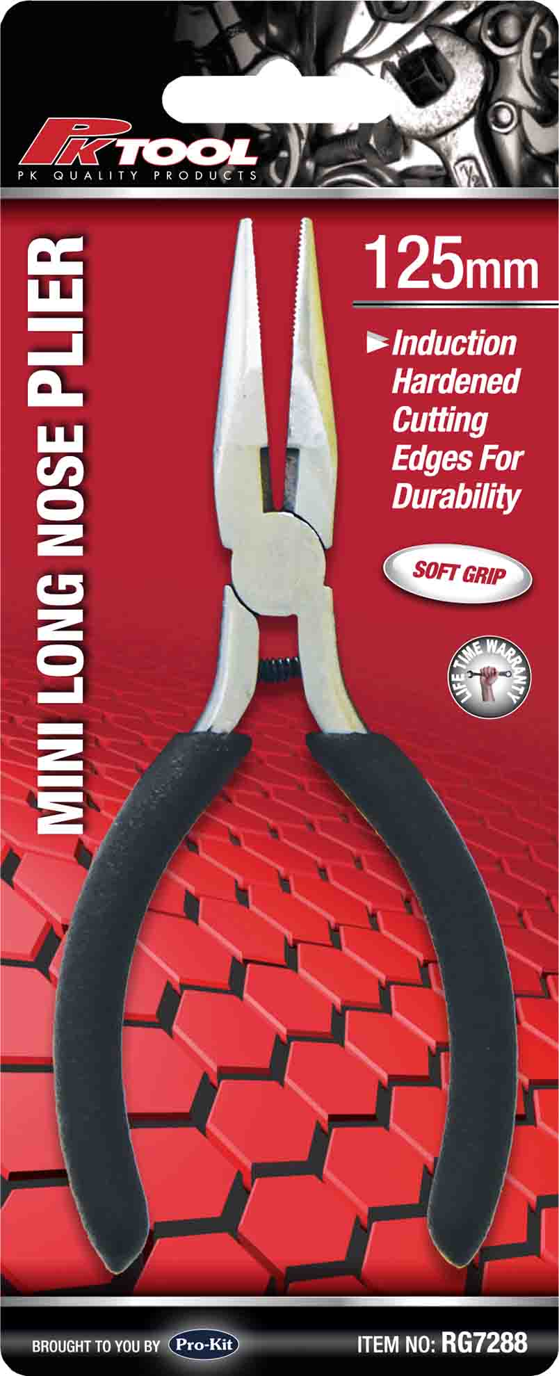 125mm (5”) MINI LONG NOSE PLIER