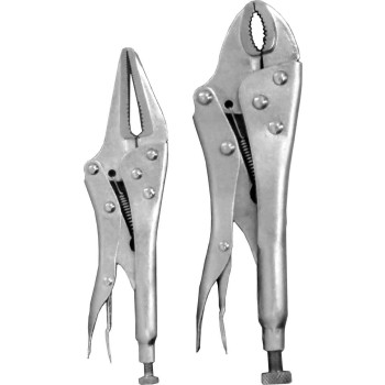 2pc Locking Plier Set