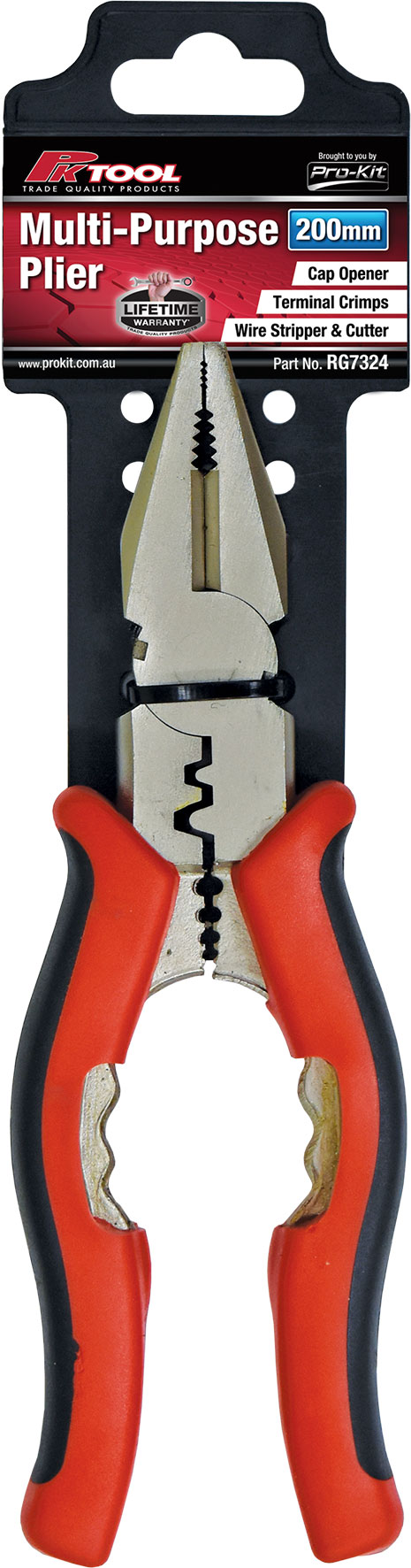200mm (8”) MULTI-PURPOSE COMBINATION PLIERS