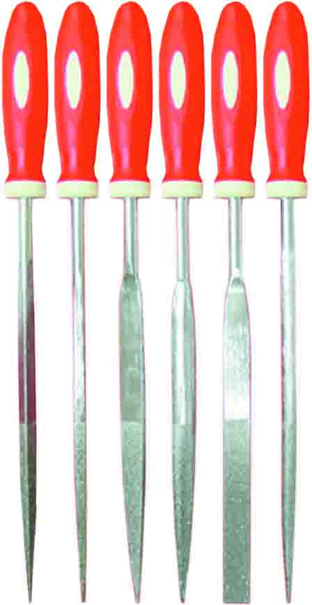 6pc 160mm DIAMOND NEEDLE SET