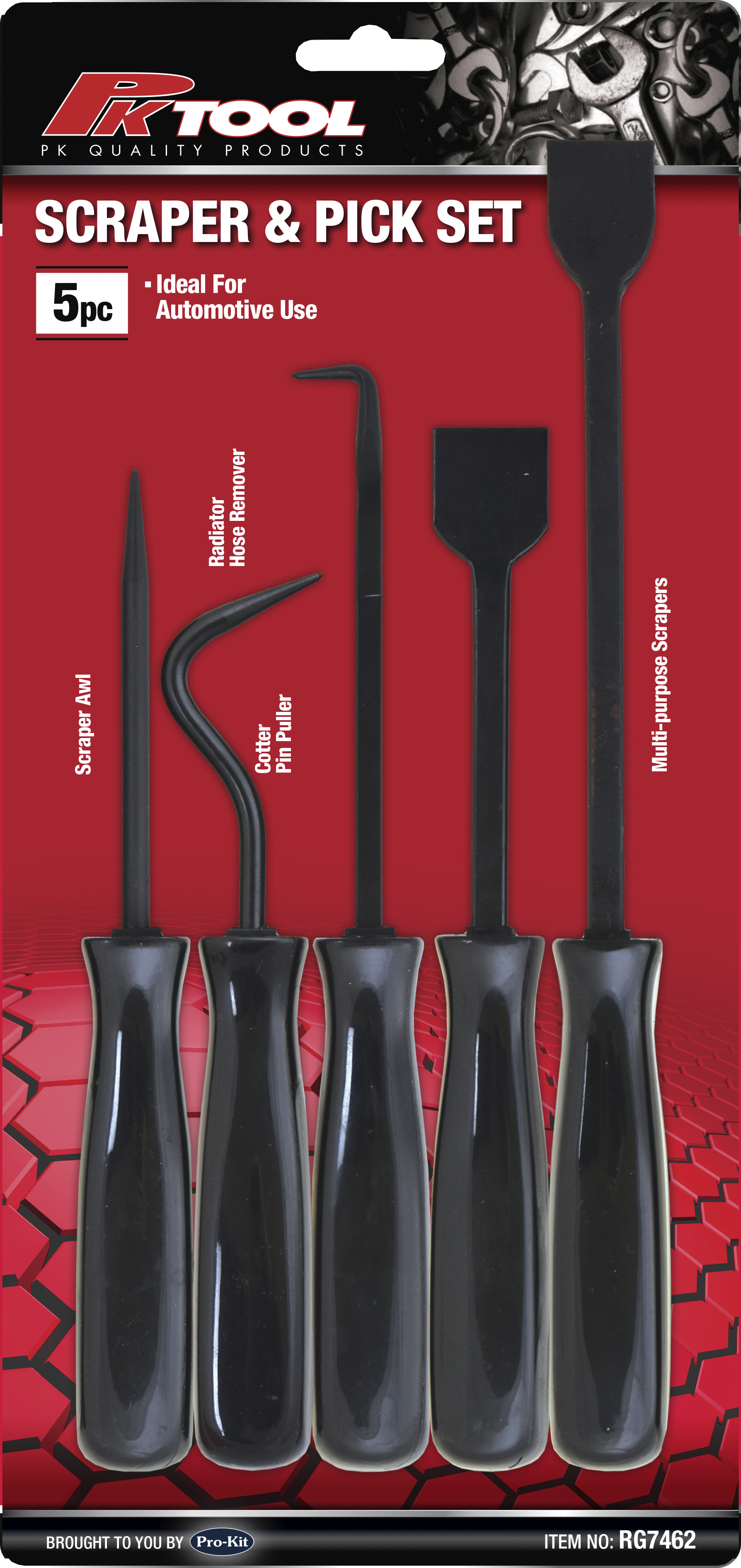 5pc Scraper & Pick Set