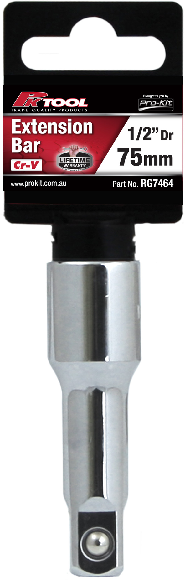 75mm 1/2″ Dr Socket Extension Bar