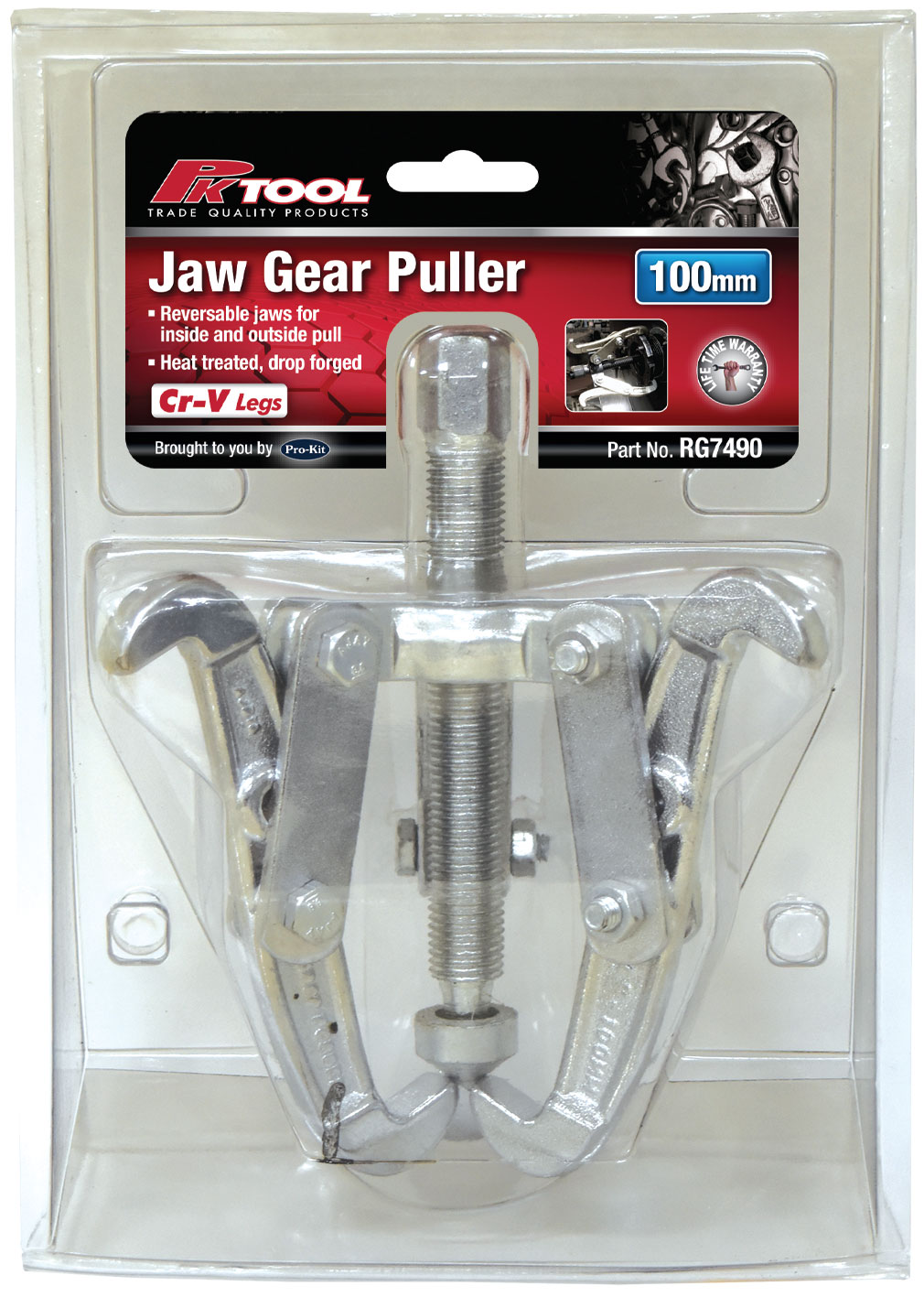 100mm (4”) 3 JAW GEAR PULLER