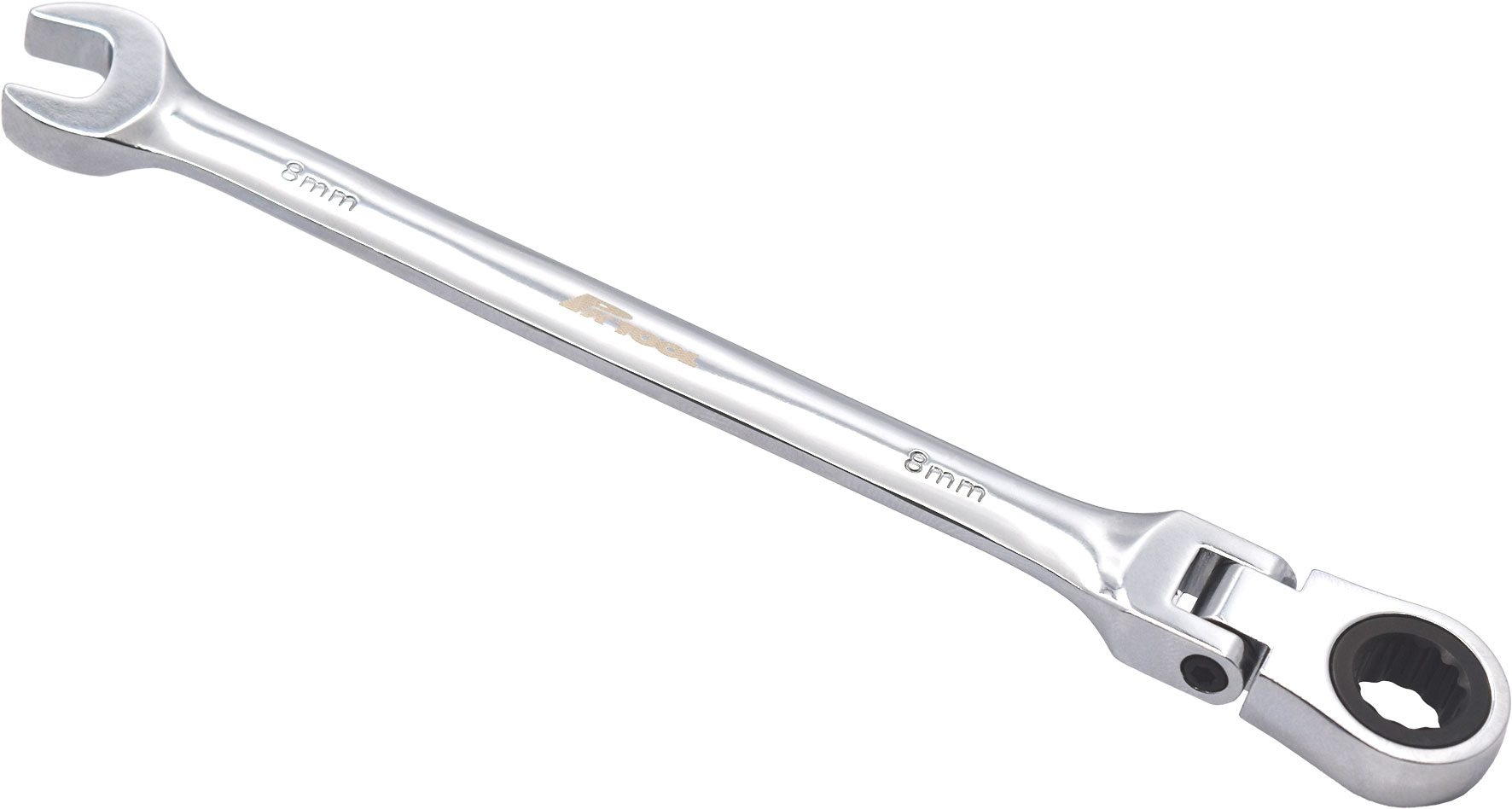 8mm METRIC Cr-V FLEXIBLE RATCHET
COMBINATION SPANNER