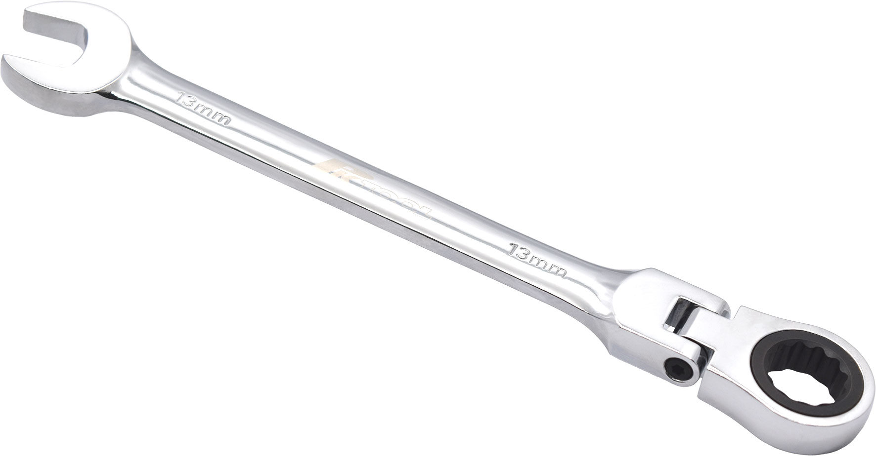 13mm METRIC Cr-V FLEXIBLE RATCHET COMBINATION SPANNER