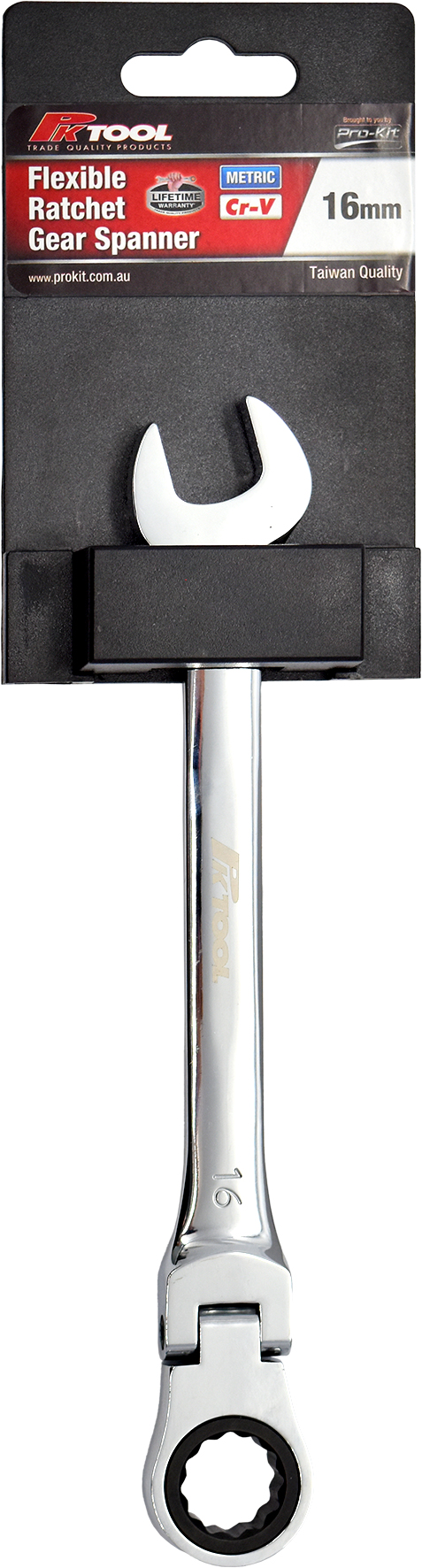 16mm Flexible Ratchet Gear Spanner