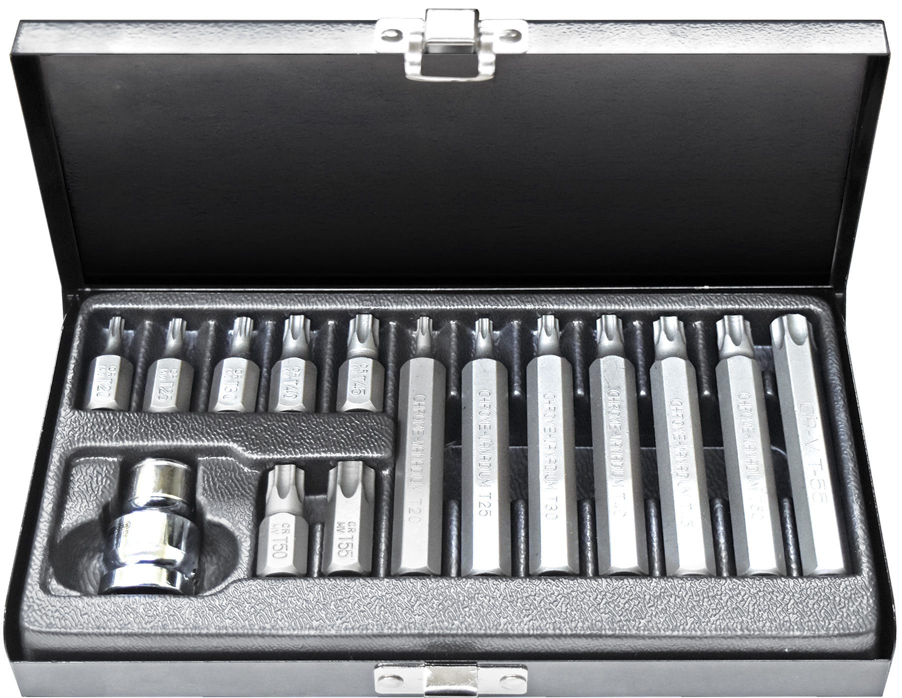 15pc 10mm Hex Dr Star Bits Set