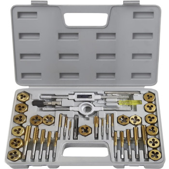 40pc SAE Tap & Die Set