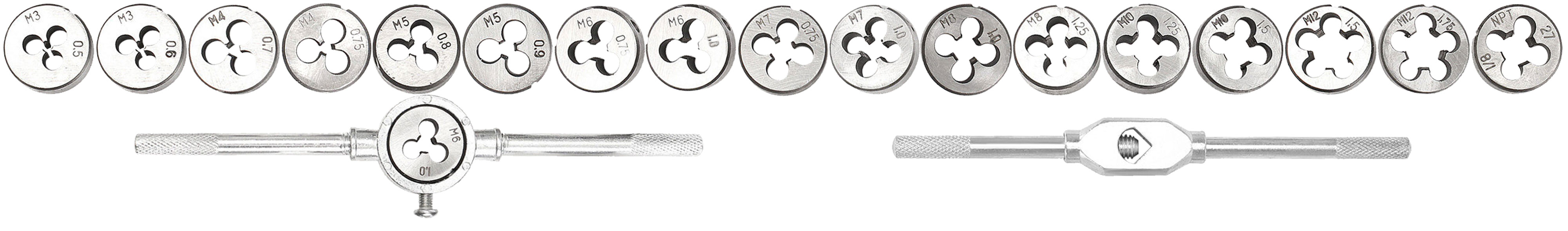 TAP & DIE SET – 40pc METRIC
