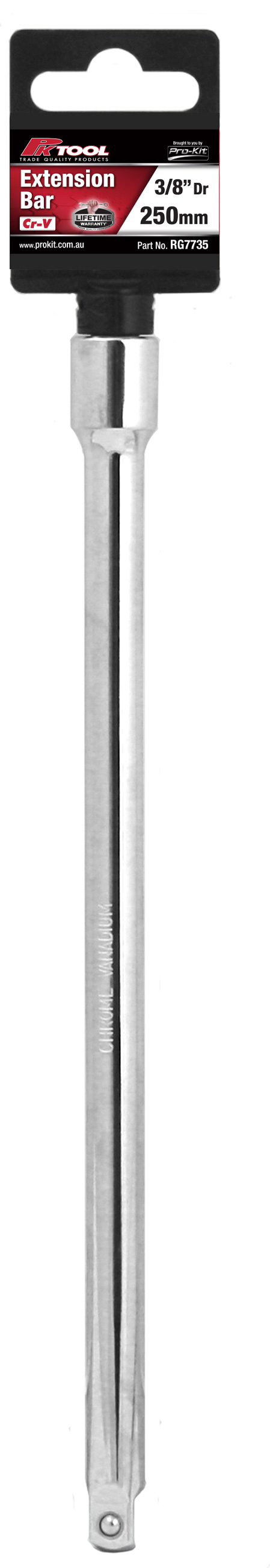 250mm 3/8″ Dr Socket Extension Bar