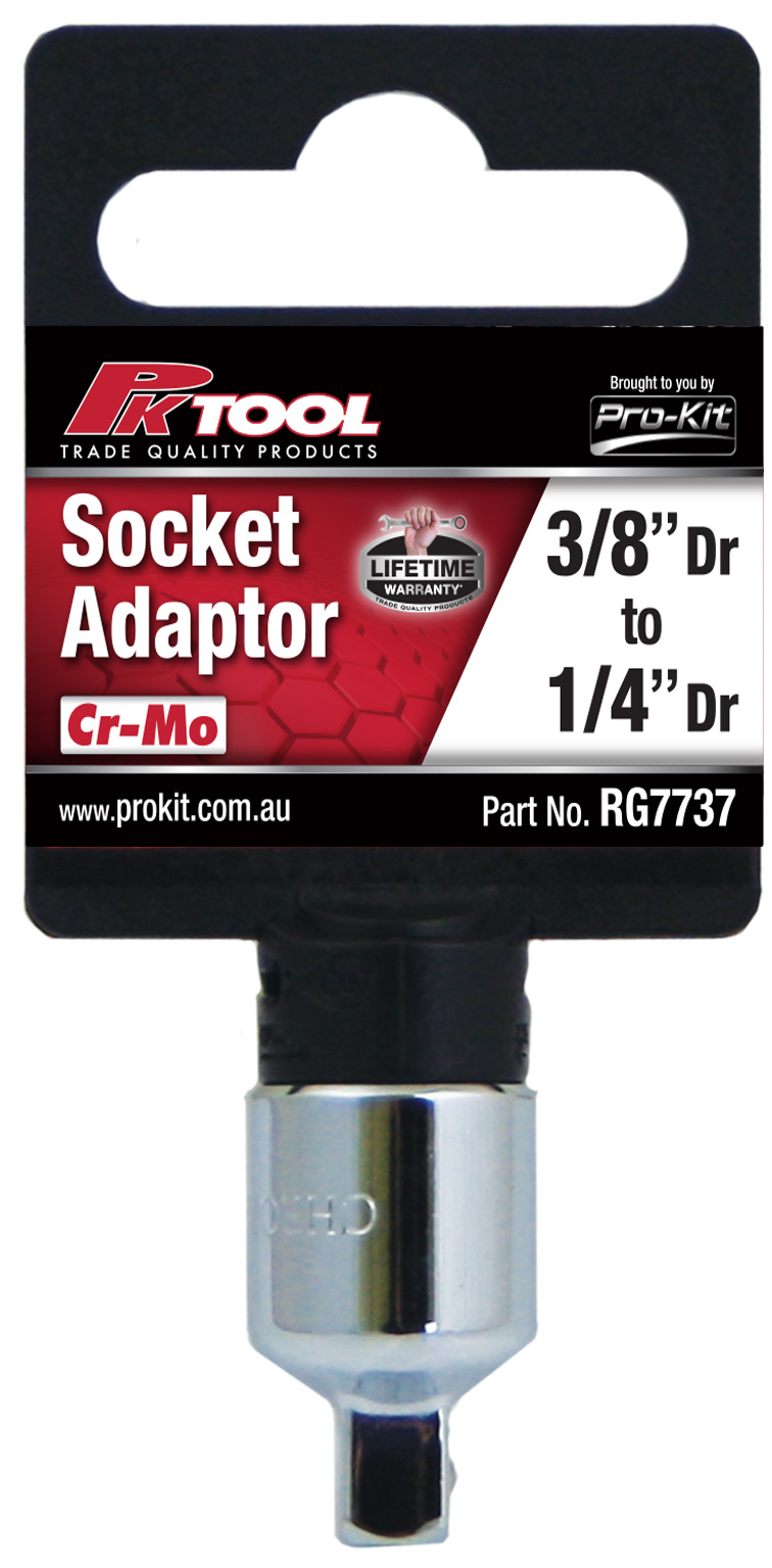 3/8″ to 1/4″ Dr Socket Adaptor
