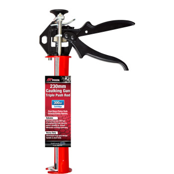 230mm Super Heavy Duty Triple Piston Rod Caulking Gun
