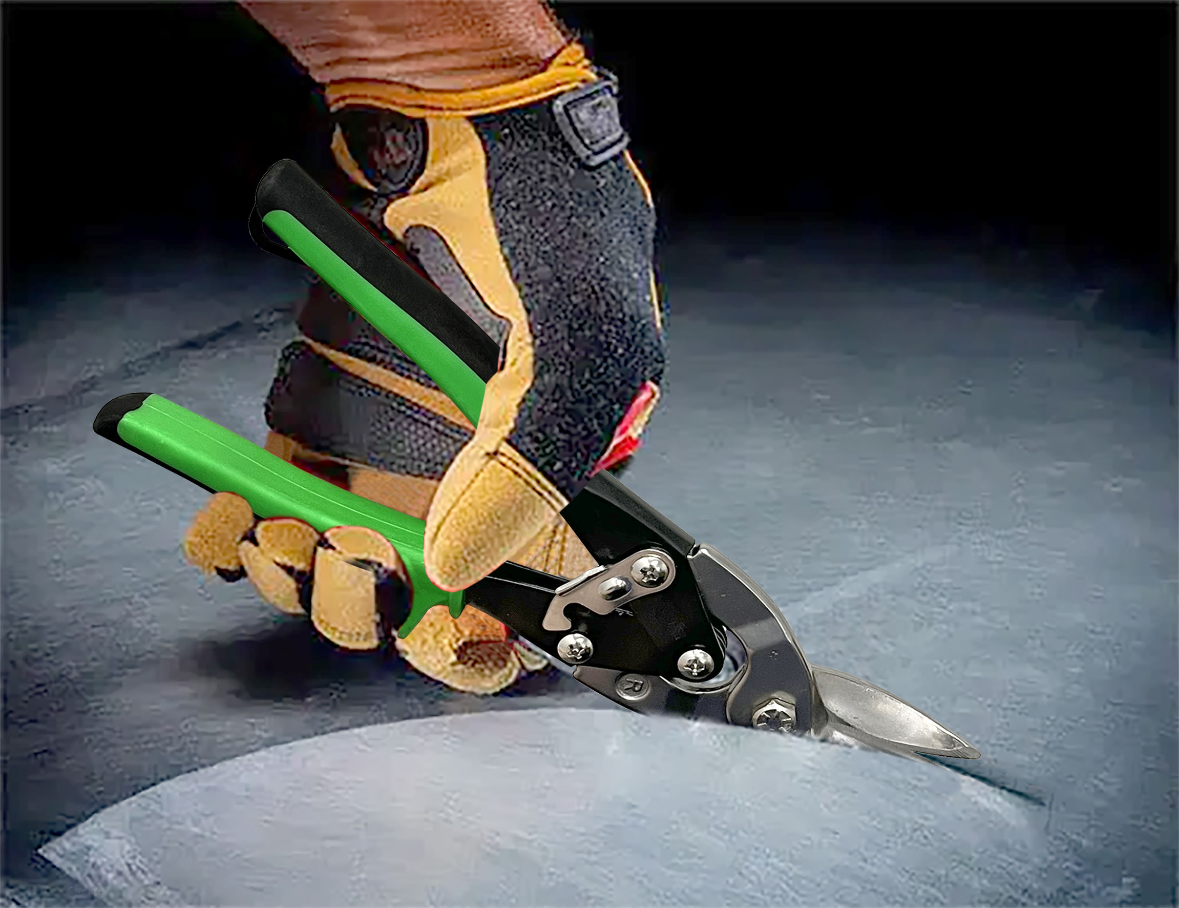 245mm Left Cut Tin Snips