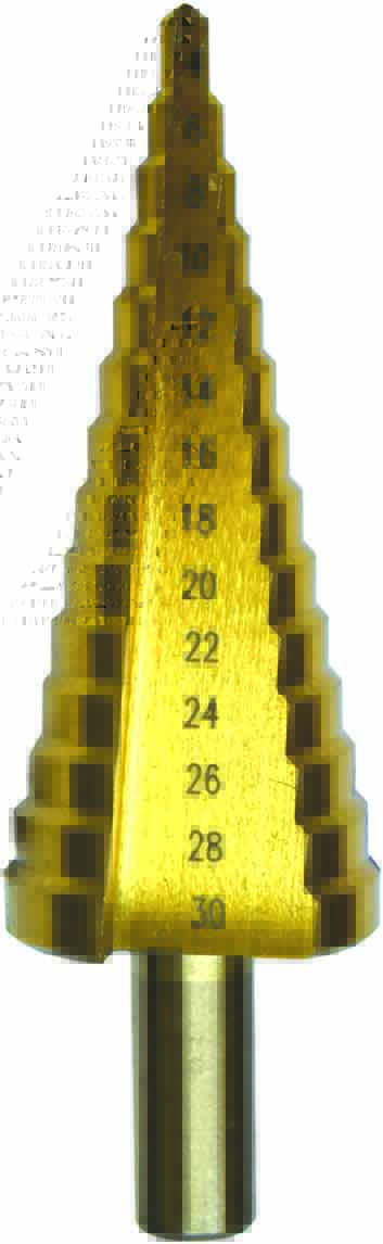 6pc Step & Hole Drill Set