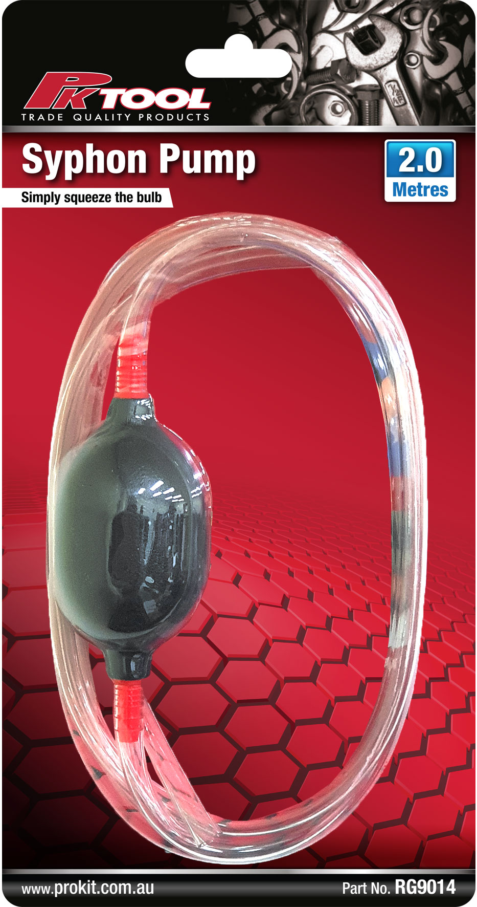 RUBBER BULB SYPHON PUMP