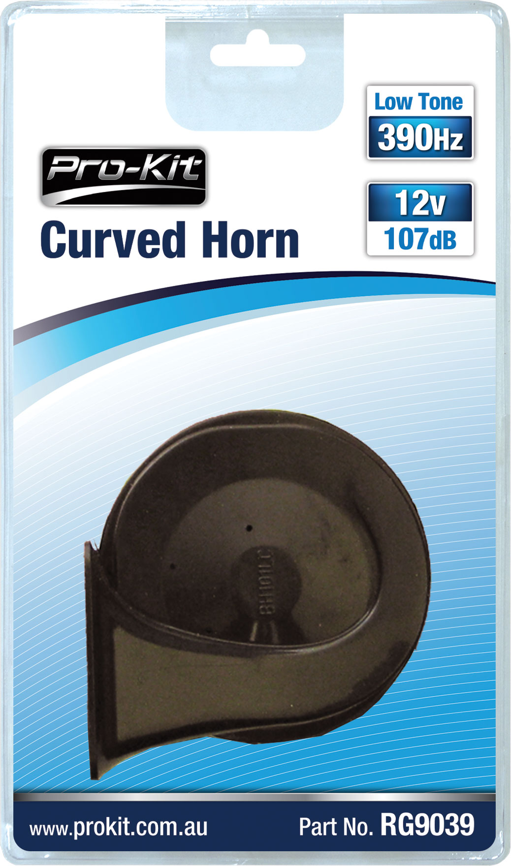 HORN – LOW CURVED 12V