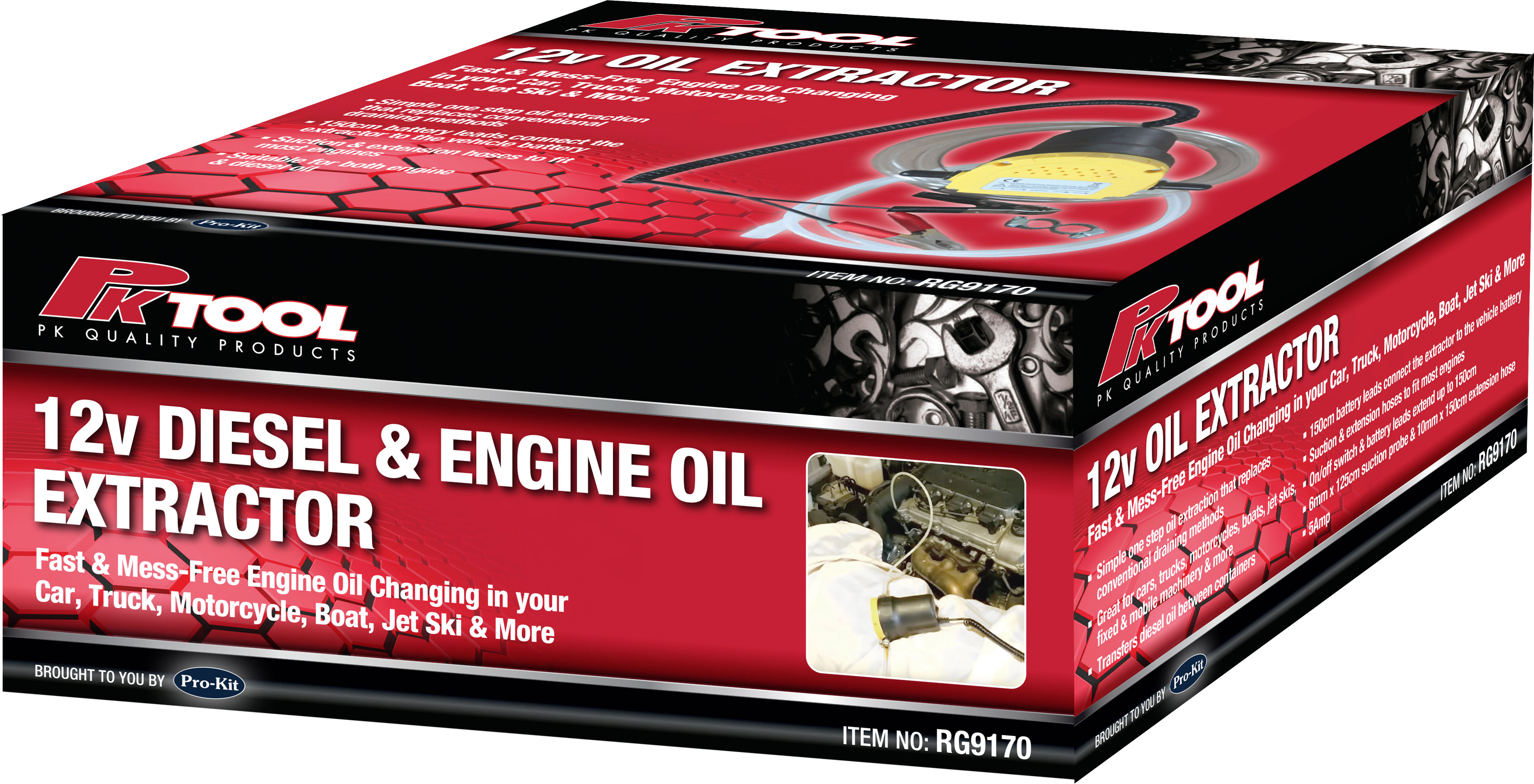 12v OIL EXTRACTOR