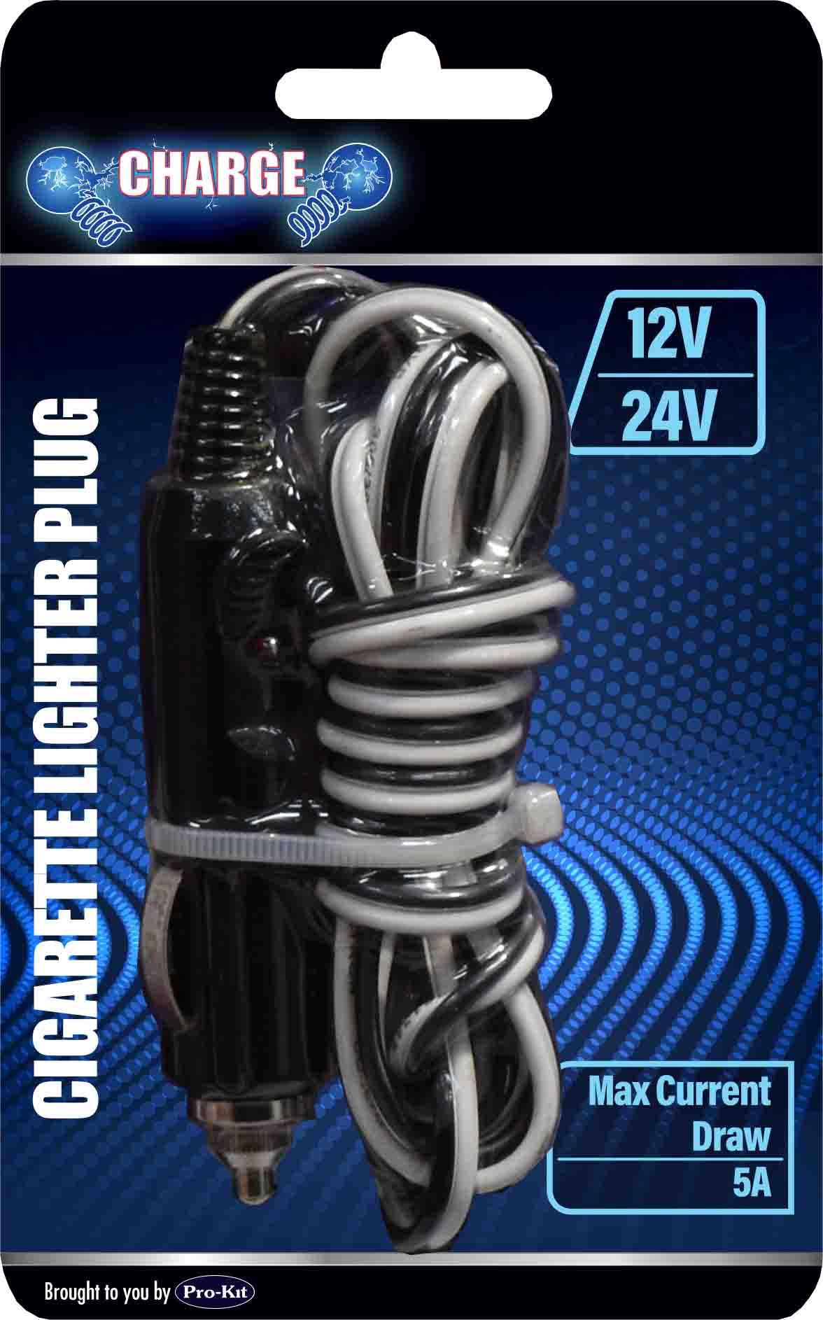 Replacement Lighter Adaptor Plug with Power Cord
