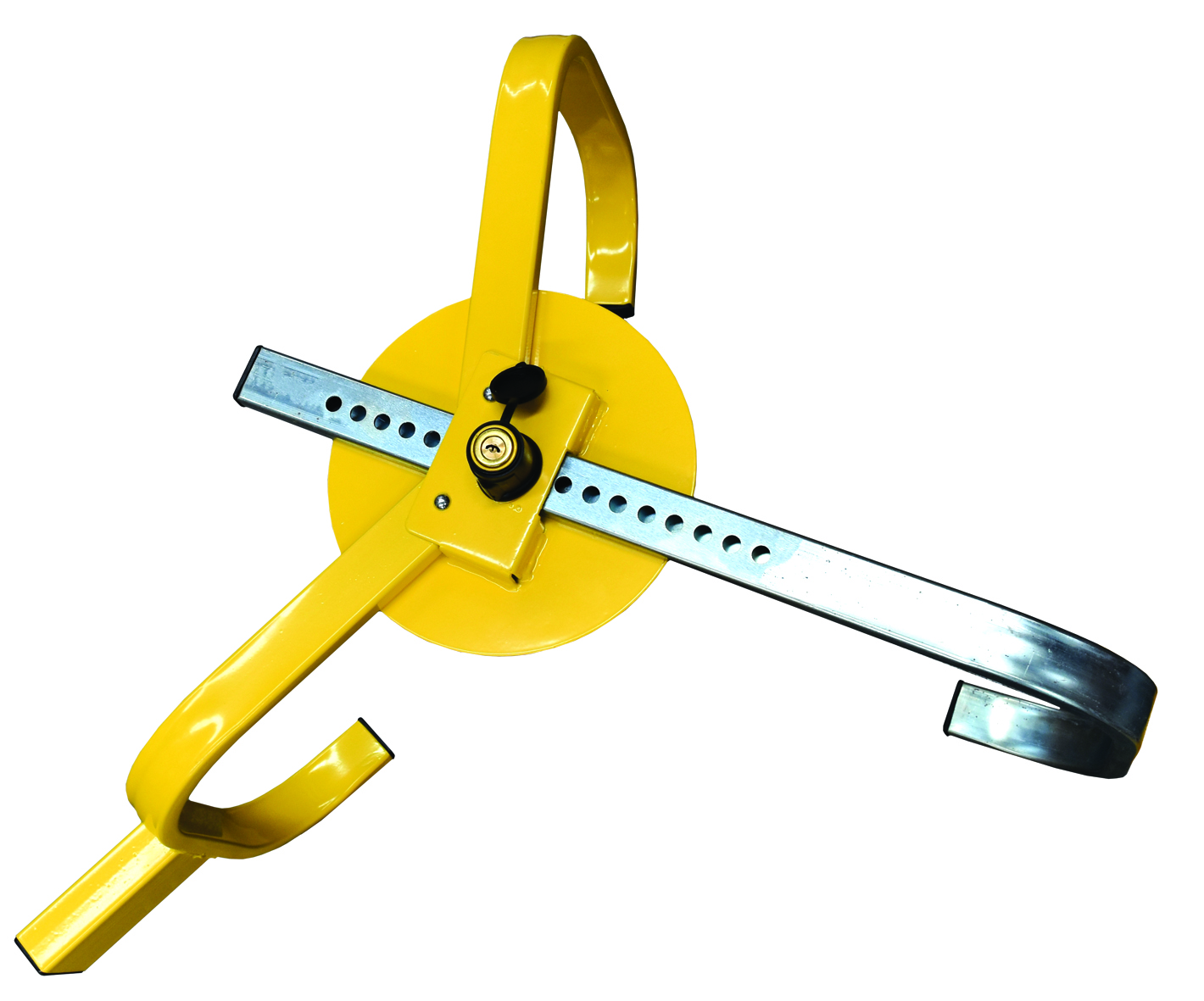 Security Clamp  with Round, Wheel Nut Security Disc