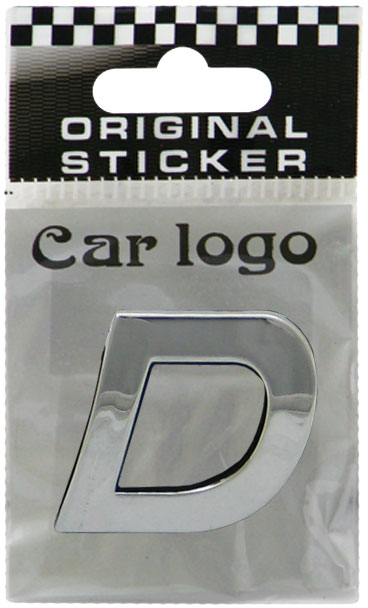10pc Decorative 3D Raised Letter D