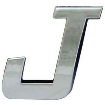 10pc Decorative 3D Raised Letter J