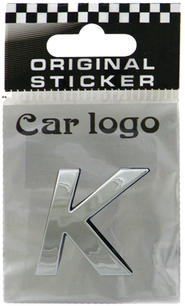 10pc Decorative 3D Raised Letter K