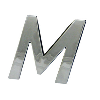 10pc Decorative 3D Raised Letter M